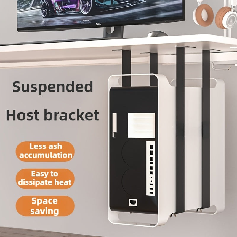 Stainless Steel Computer Tower Stand, Wall Mounted Bracket – TJR1K5B