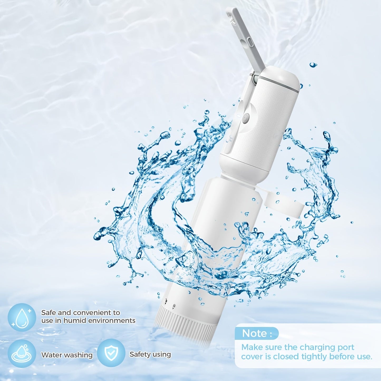 USB Rechargeable Portable Travel Bidet, Handheld Sprayer TJR4R6H