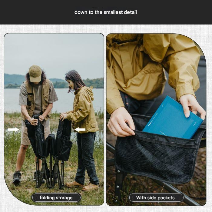 Naturehike Foldable Cot Bed Outdoor Compact Integrated Storage Lightweight Load Capacity 150kg Breathable No Assembly Required Iron Pipe Camping