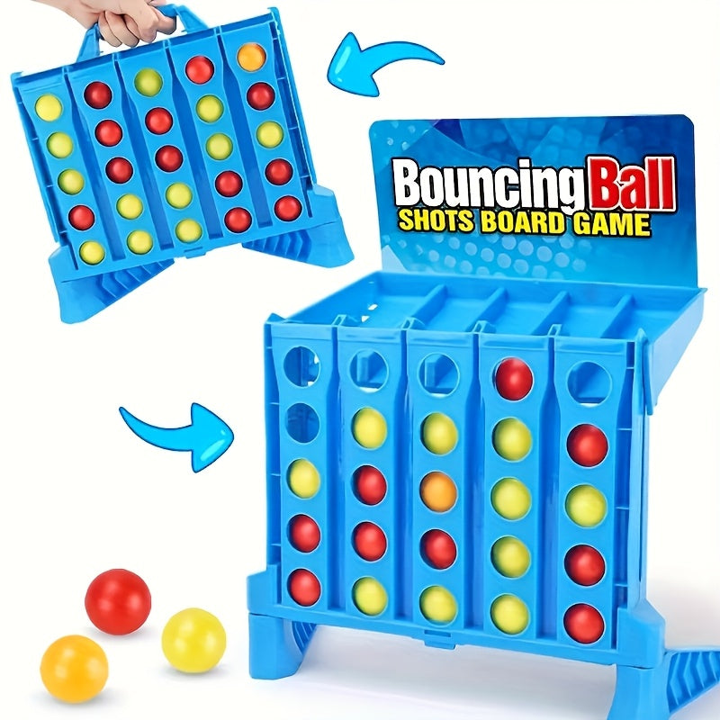 Bouncing Ball Shots Interactive Family Party Board Game TJR5P2S