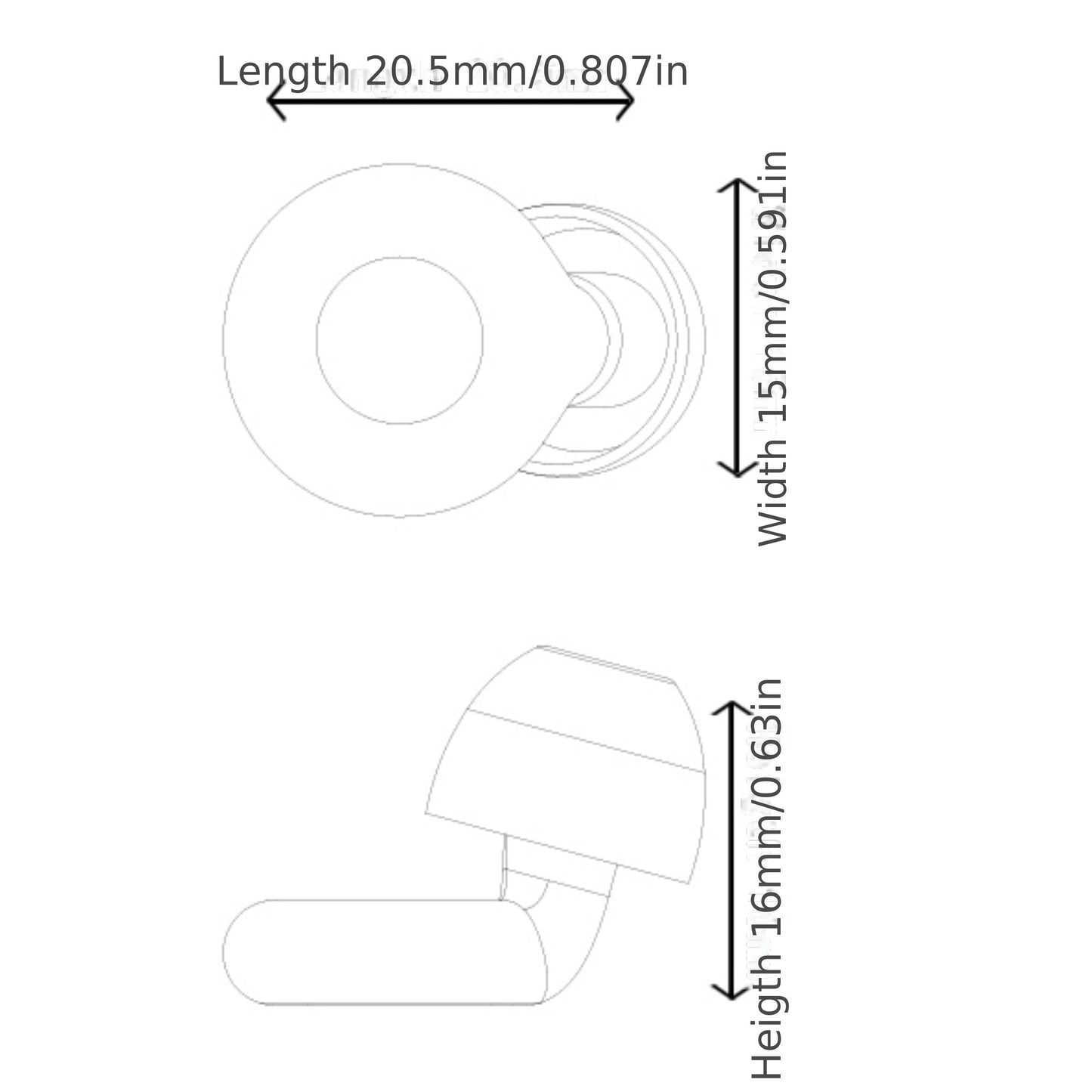 Silicone Ear Plugs for Sleeping & Swimming - TJR1V9X
