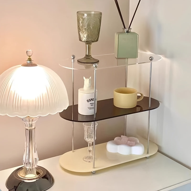 Modern Acrylic 3-Tier Cup Stand - YVG9