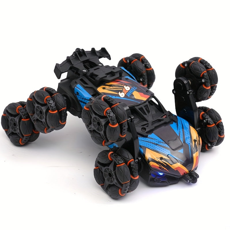 MESIONDY 2.4GHz RC Stunt Car with Music & Lights TJR7F3D
