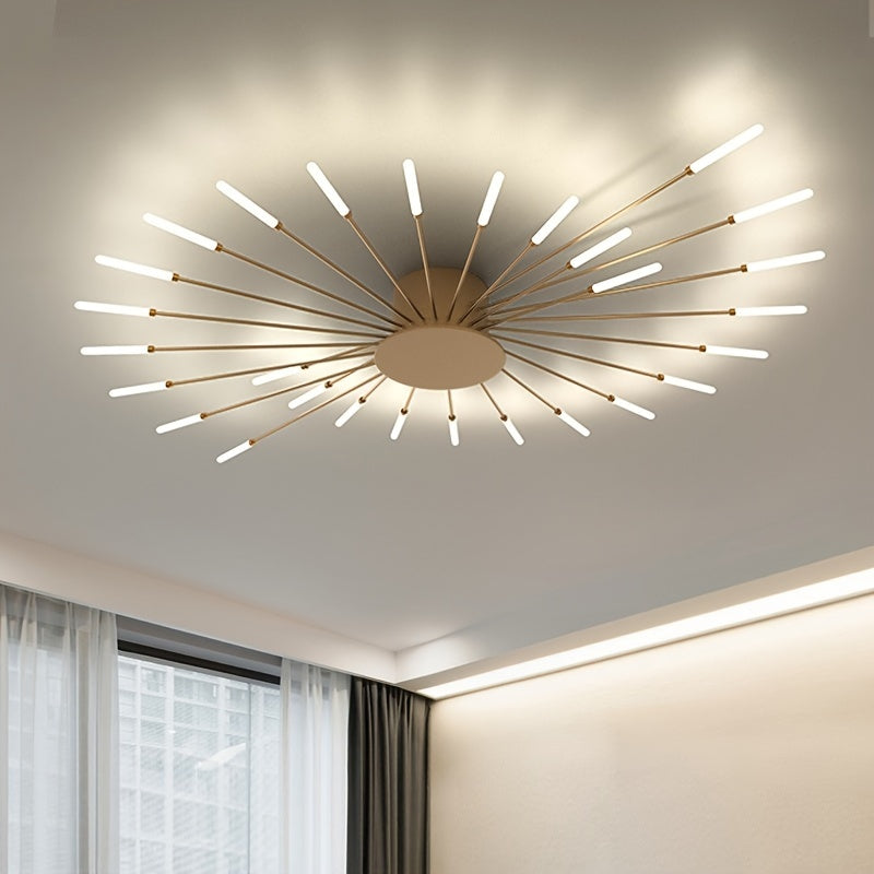 Modern Luxury LED Fireworks Ceiling Lamp-CVH5