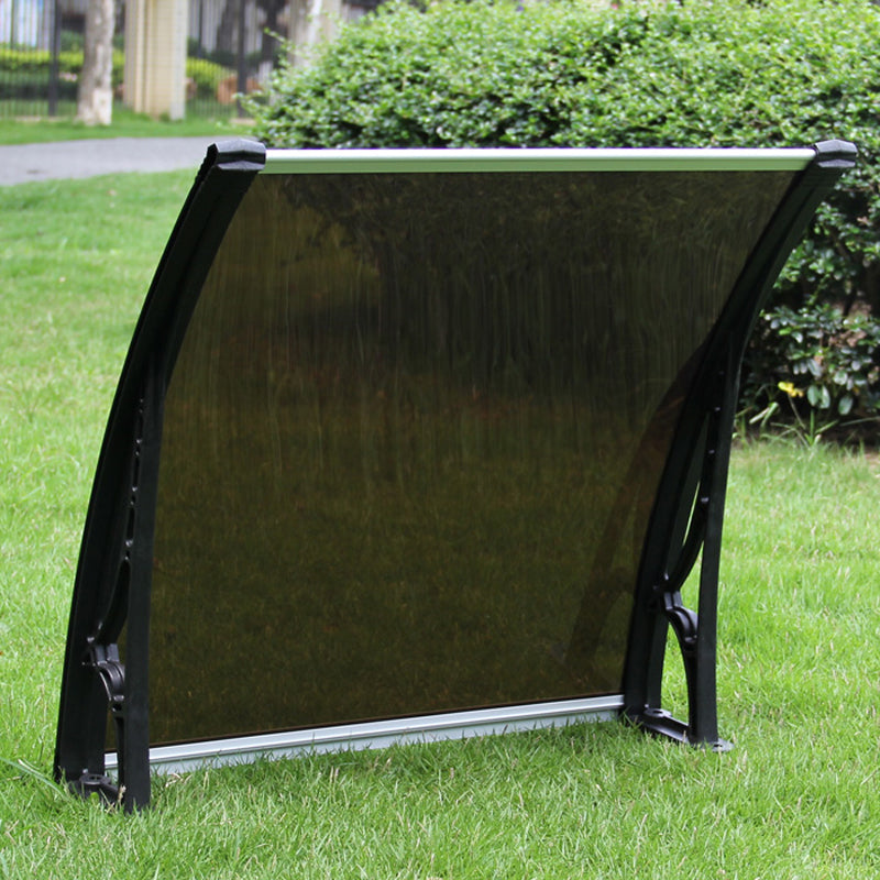 Polycarbonate Awning Dark Brown