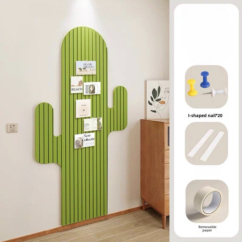 Cactus-Shaped Felt Wall Display Board - YIU9