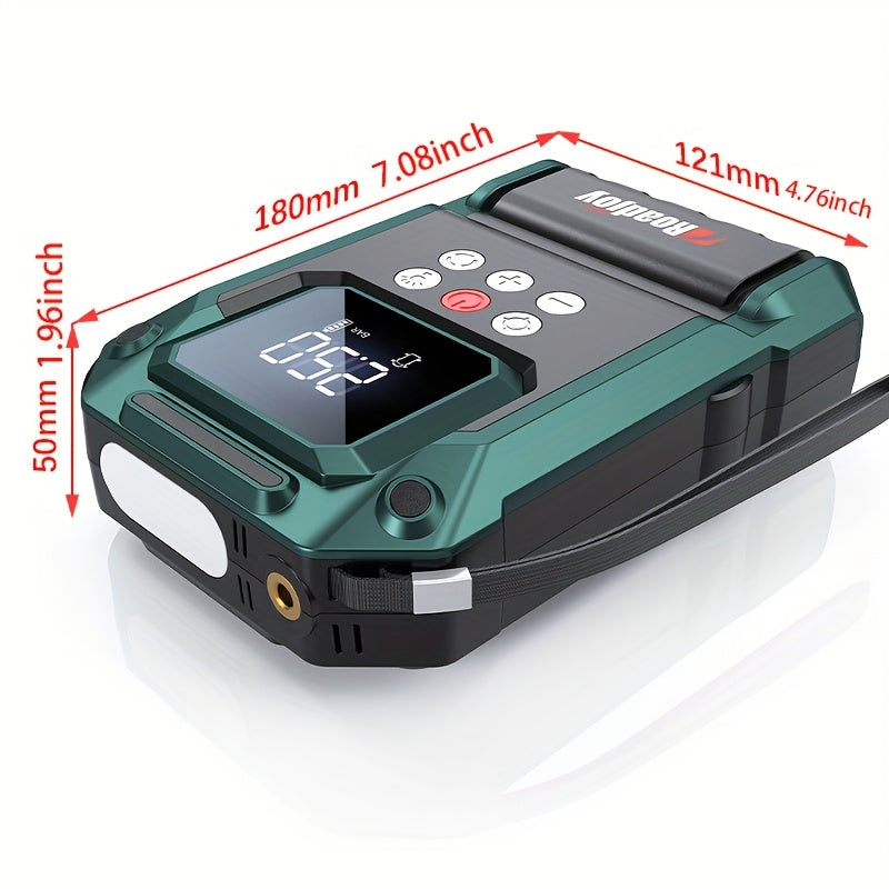 Portable Car Jumper Starter, 10000mAh, 150PSI TJR9D3X