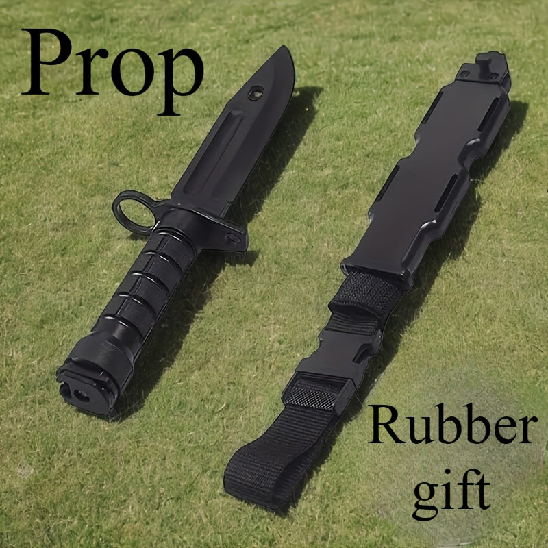 Movie Props M9 Synthetic Rubber Blades, Martial Arts Knives TJR6F9B