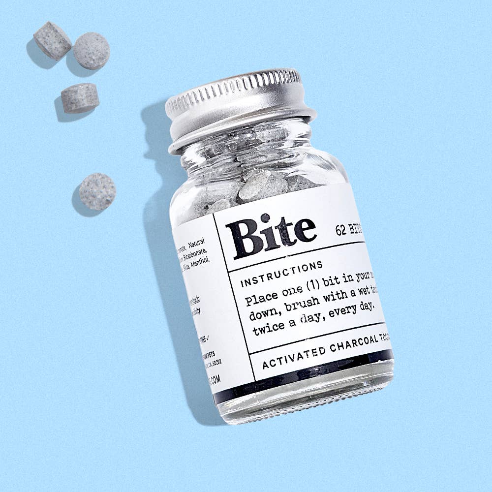 Bite - Mint Charcoal Toothpaste Bits