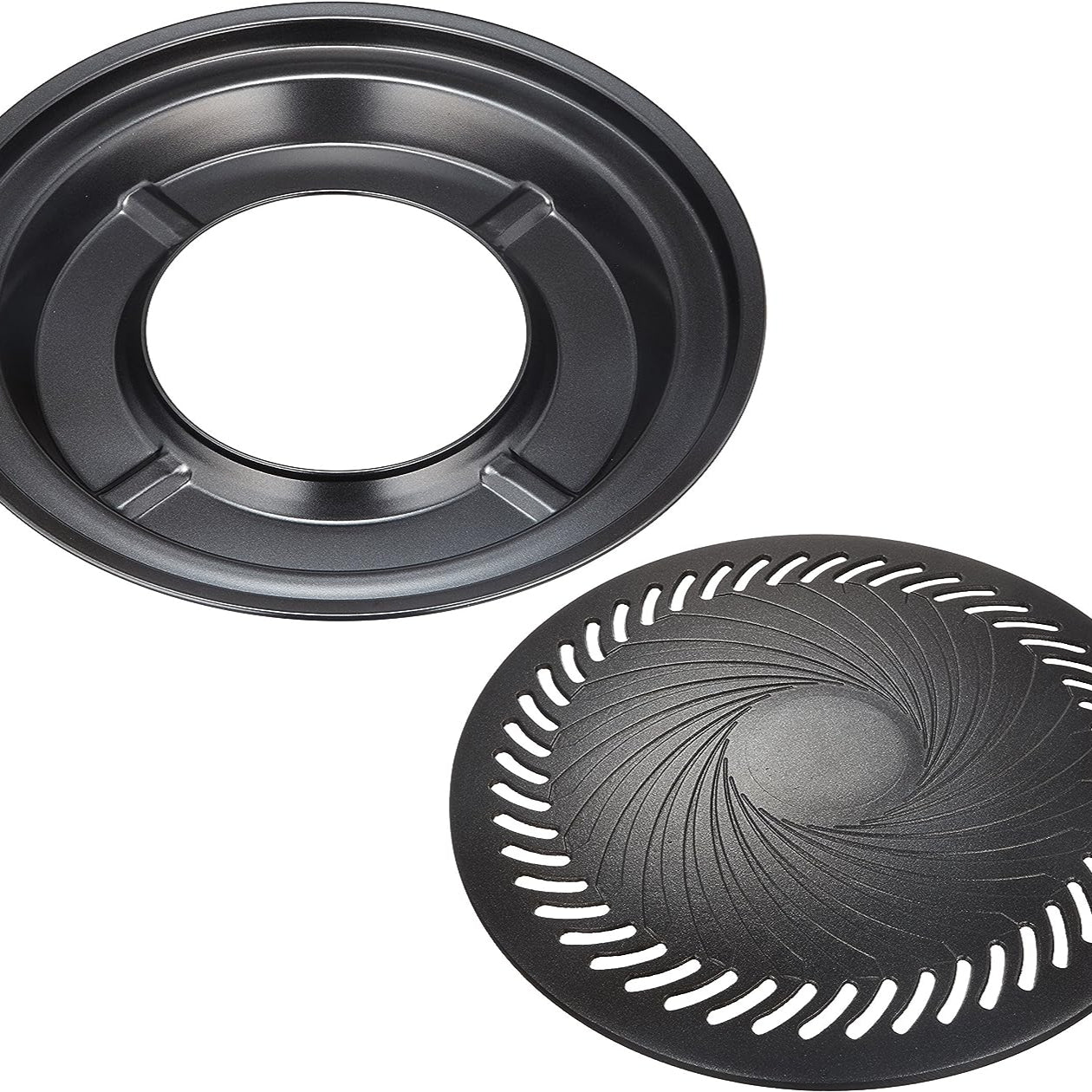 Iwatani CB-A-YPL Yakiniku BBQ Plate (Large) Portable Wide Grilling Area Non-stick Coating Barbecue Plate Die-cast Aluminum With Steel Handle Black Original Made in Japan