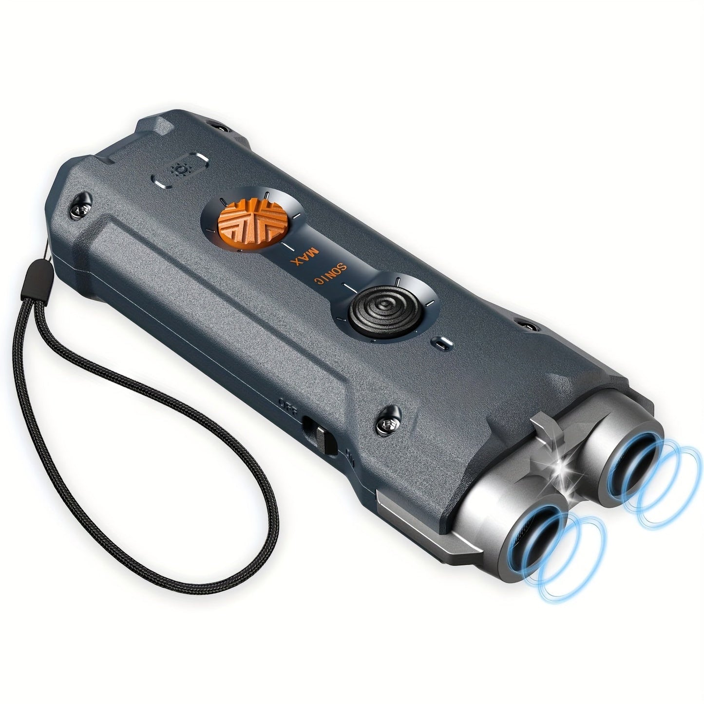 Rechargeable Dog Deterrent Device, Dual Soundwave Technology TJR4D8T