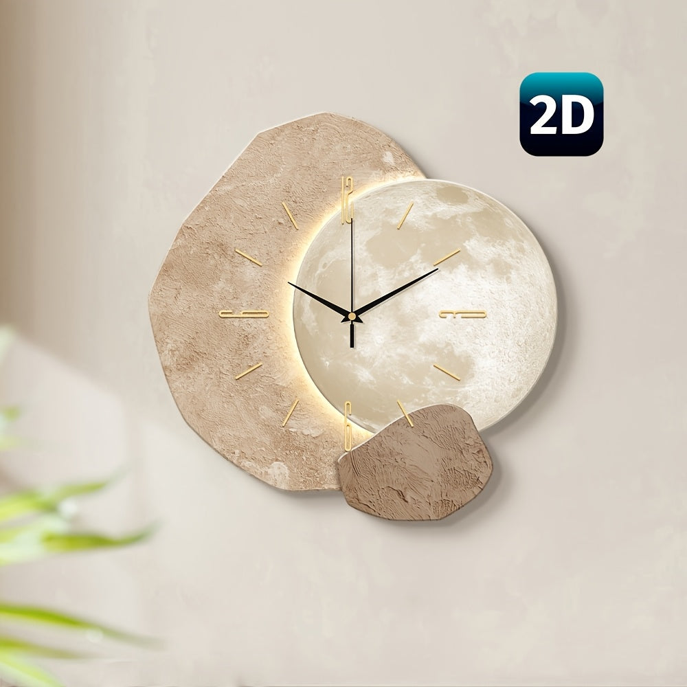 Minimalist Moon Phase Wall Clock- HMT17WC