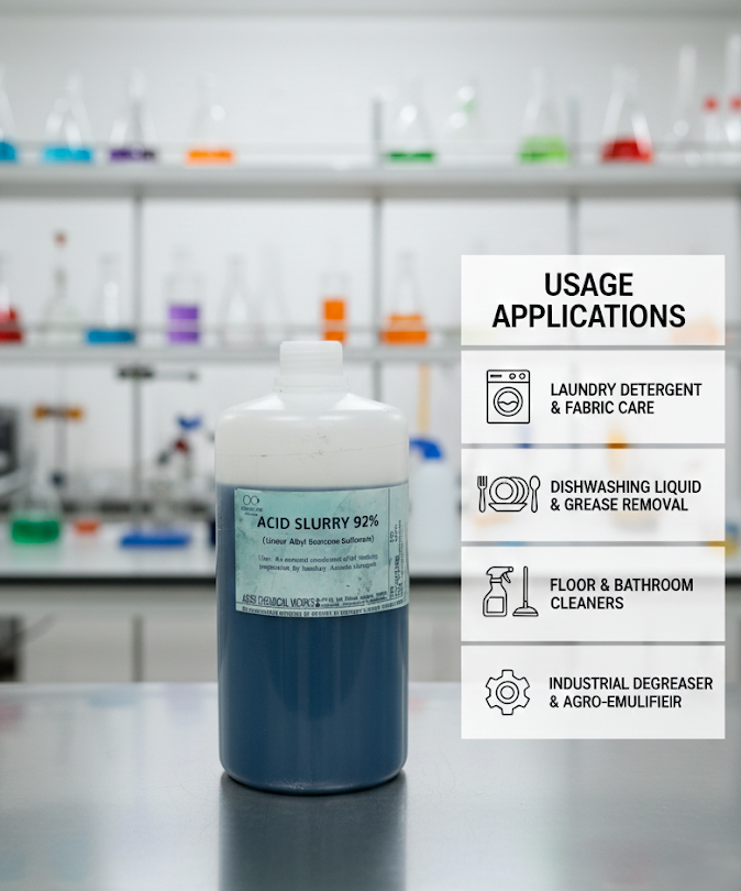 Acid Slurry 92% (Linear Alkyl Benzene Sulphonic Acid/LABSA)