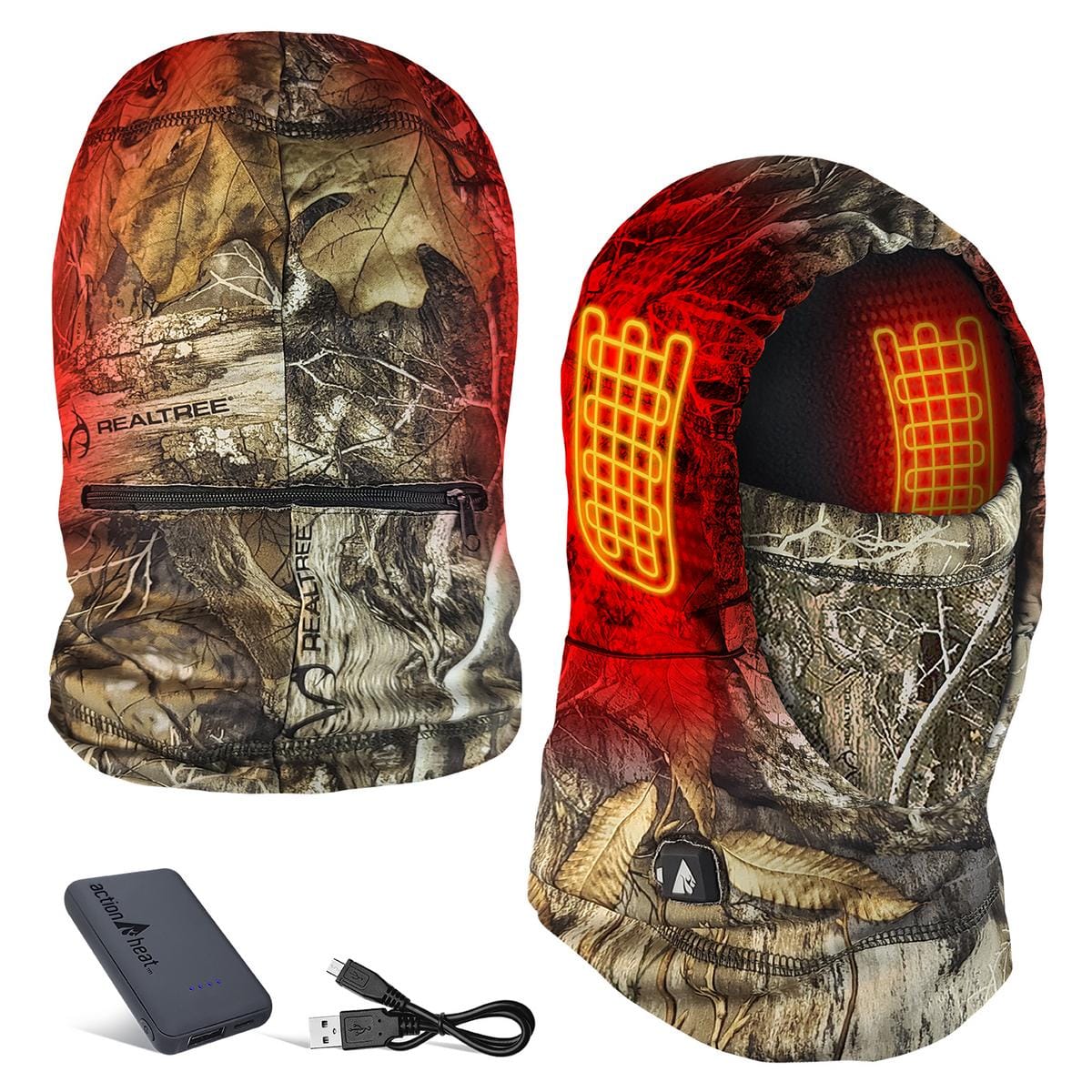 ActionHeat 5V Battery Heated Hunting Fleece Balaclava