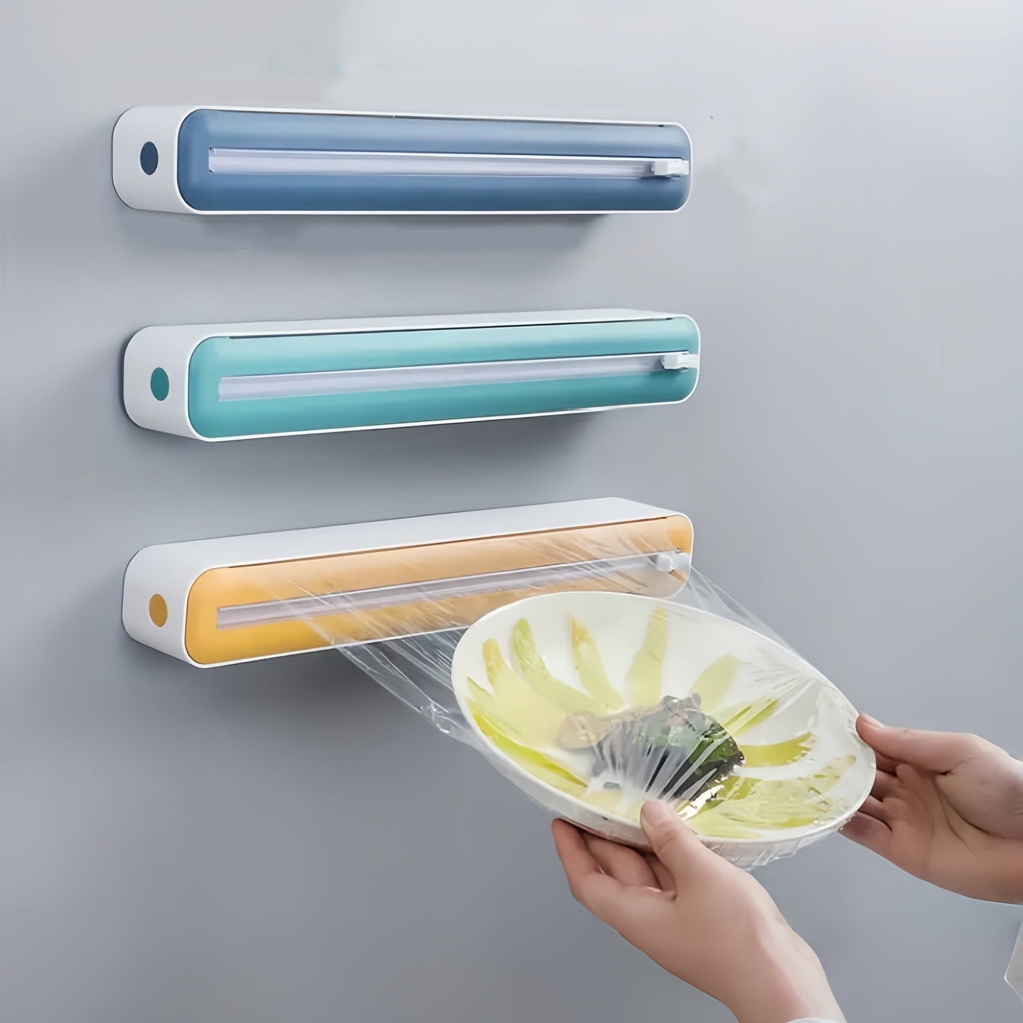 Plastic Film Cutter, Magnetic Fresh Wrap Dispenser – TJR1T5X