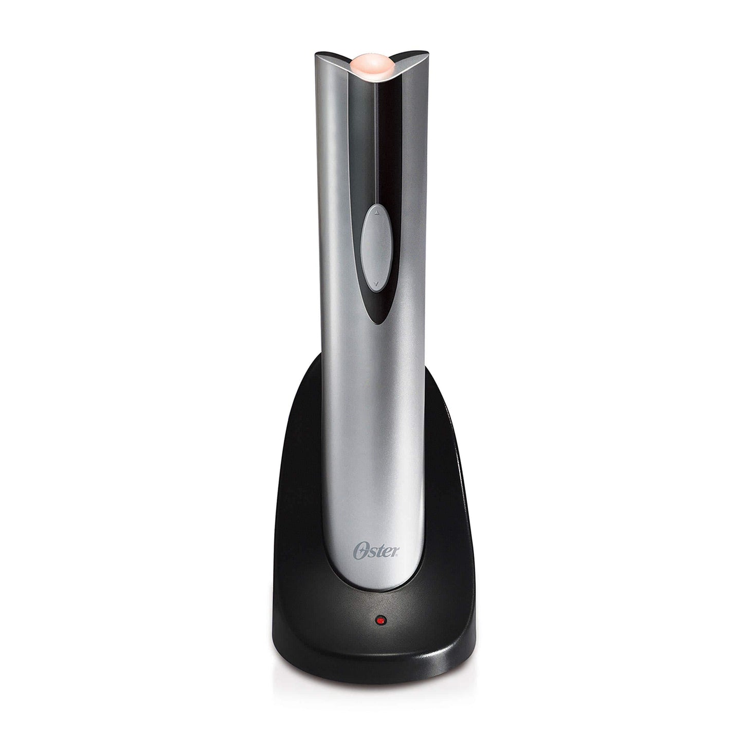 Oster Cordless Electric Wine Bottle Opener with Foil Cutter, FFP - FPSTBW8207-S-AMZ, Silver, One