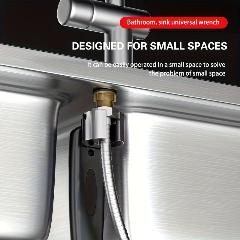 Adjustable Wrench Set, Universal Dual-Head Tool TJR9D3X