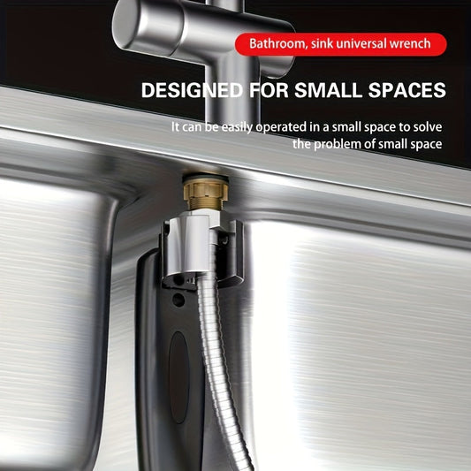 Adjustable Wrench Set, Universal Dual-Head Tool TJR9D3X