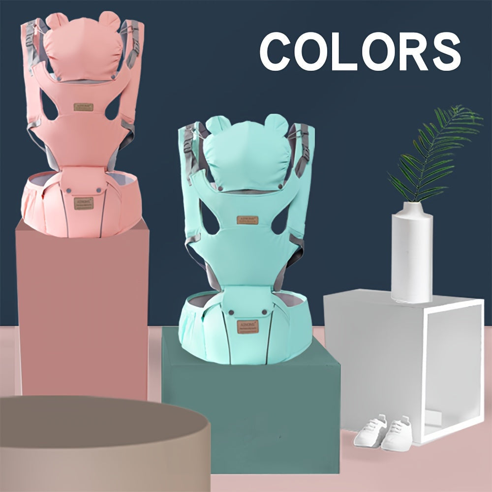 6in1 Ergonomic Baby Harness with Hip Seat Gray-TE1N