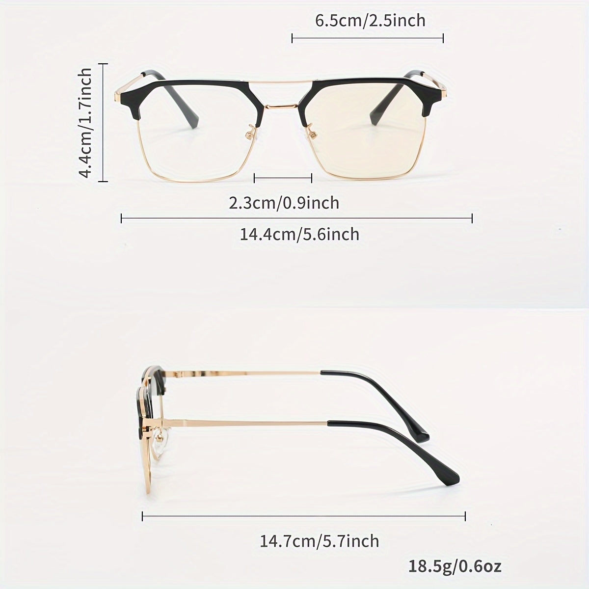 Unisex Photochromic Glasses with Full Frame - TJR8Q5M