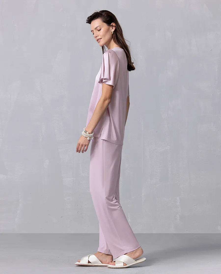 Aimer 25SS Luxury Mulberry Silk Premium Lounge Set