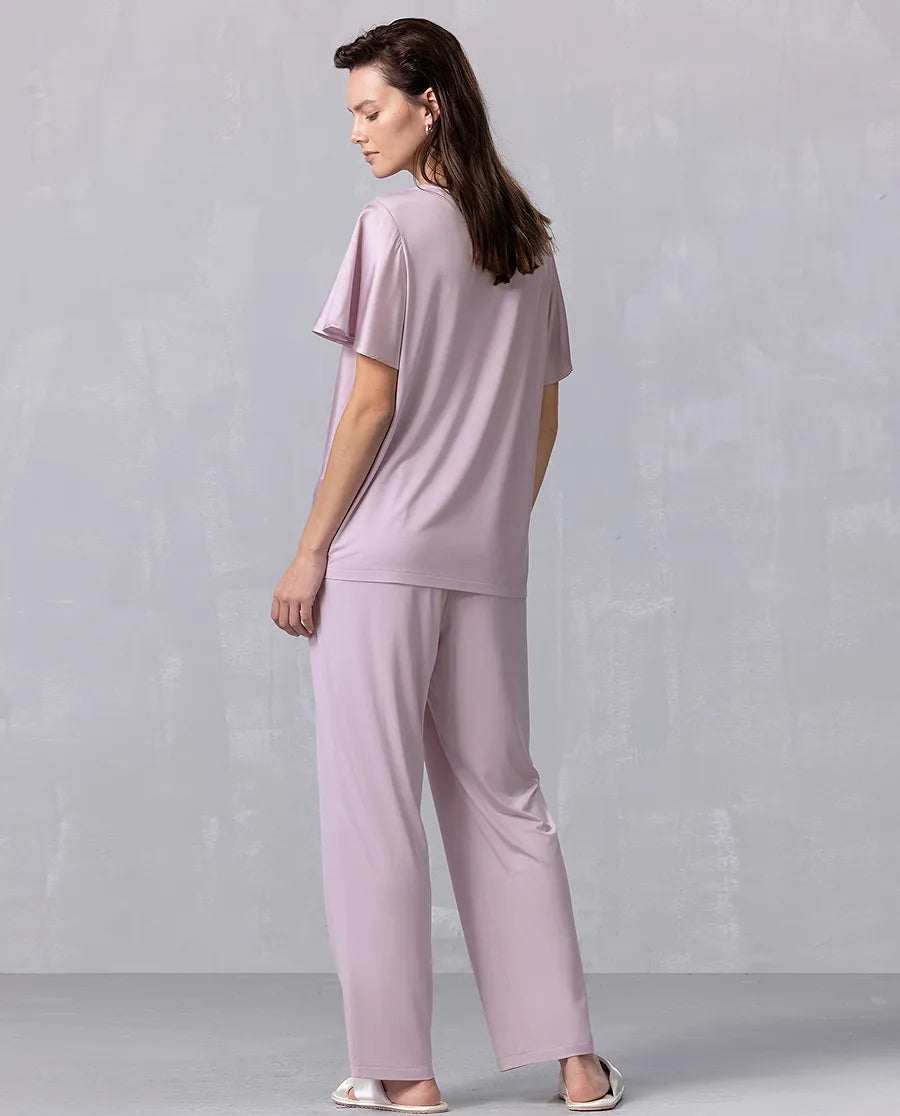 Aimer 25SS Luxury Mulberry Silk Premium Lounge Set