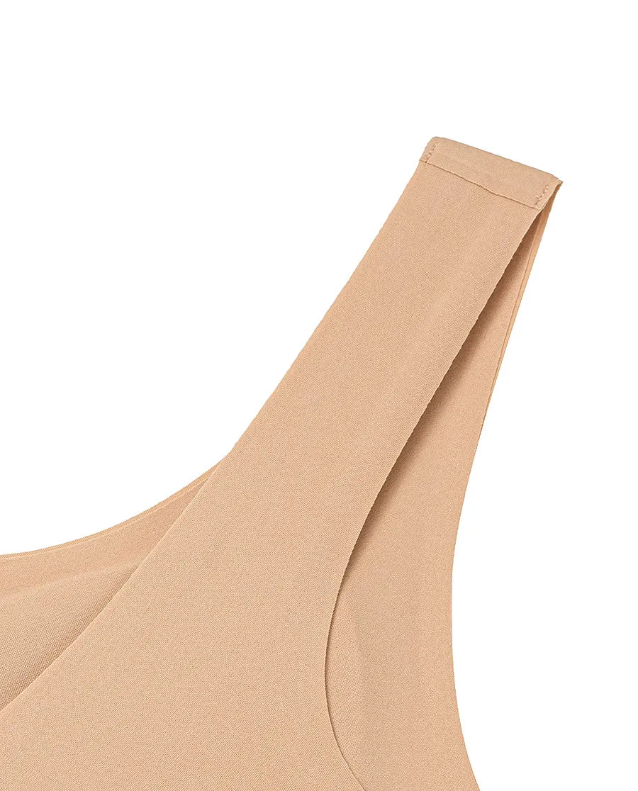 Aimer CHUANG 25SS Scoop Neck Wireless T-Shirt Bra