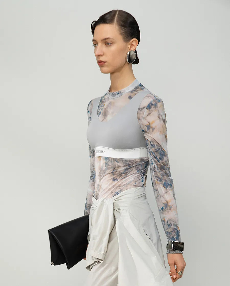 Aimer CHUANG 25SS Scoop Neck Wireless T-Shirt Bra