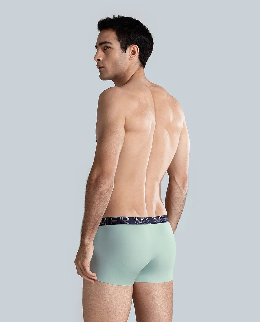 Aimer Men 25SS Silky Smooth Trunk with Logo Waistband