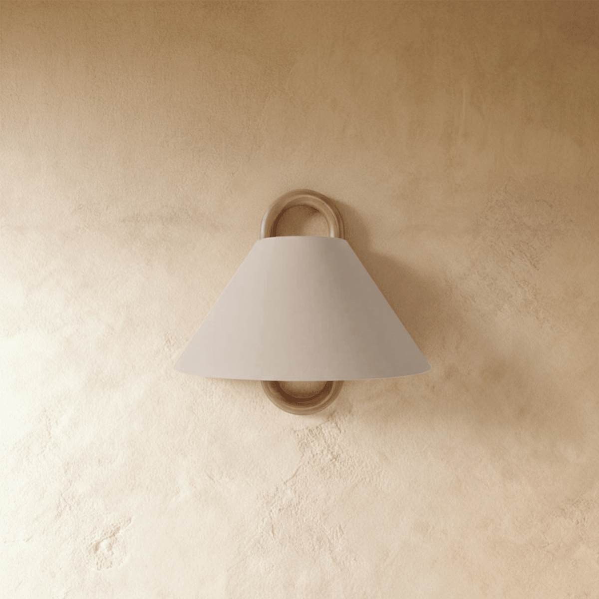 Scandinavian Beech Wood Wall Light With Fabric Shade