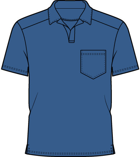 Men's Eventide Terry Short Sleeve Polo