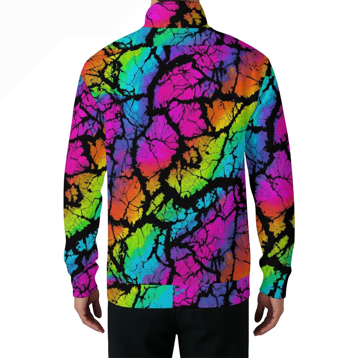 Dreadful Thorns Half-Zip Pullover for Bold Graphic Streetwear Collectors — Full-Bleed AOP 260gsm Lightweight Polyester, Adjustable Collar