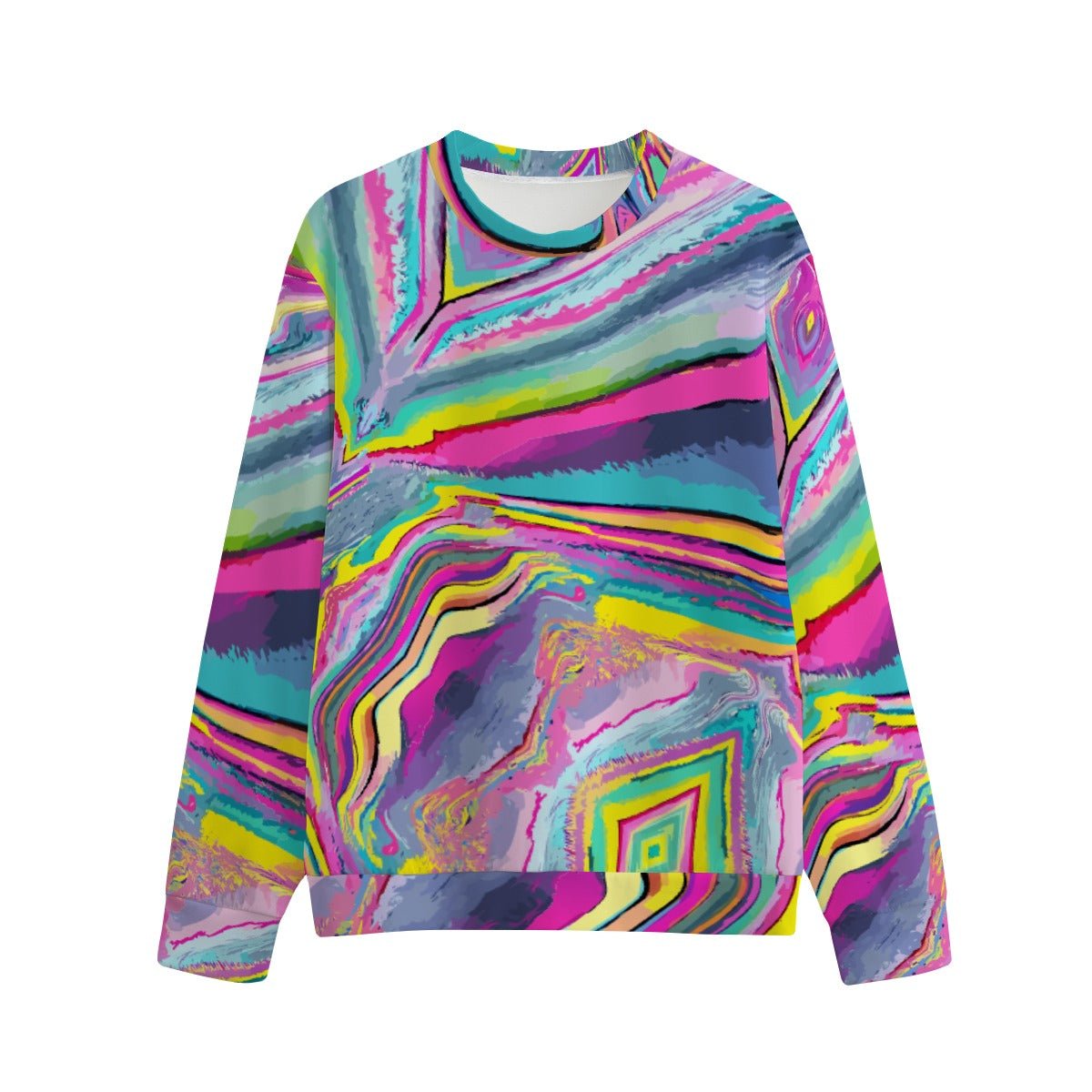 Melted Candy All-Over-Print Unisex Sweatshirt | 100% Cotton 310GSM