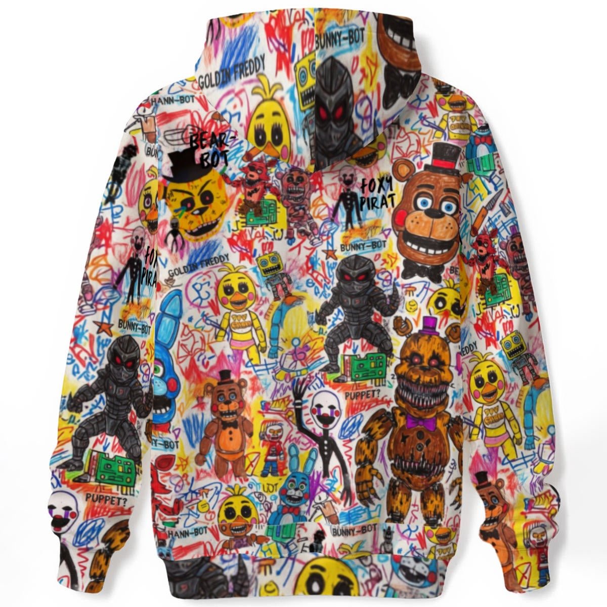 All-Over Print Unisex Pullover Hoodie | 310GSM Cotton