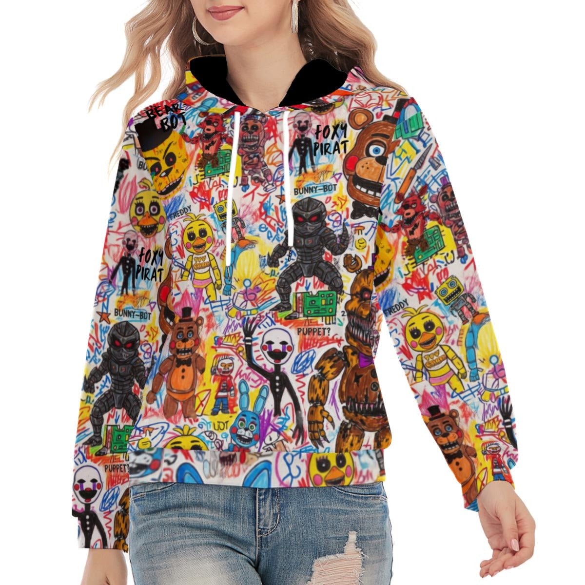 All-Over Print Unisex Pullover Hoodie | 310GSM Cotton