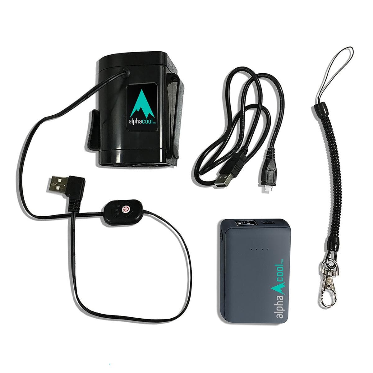 AlphaCool Portable Clip On Belt Fan