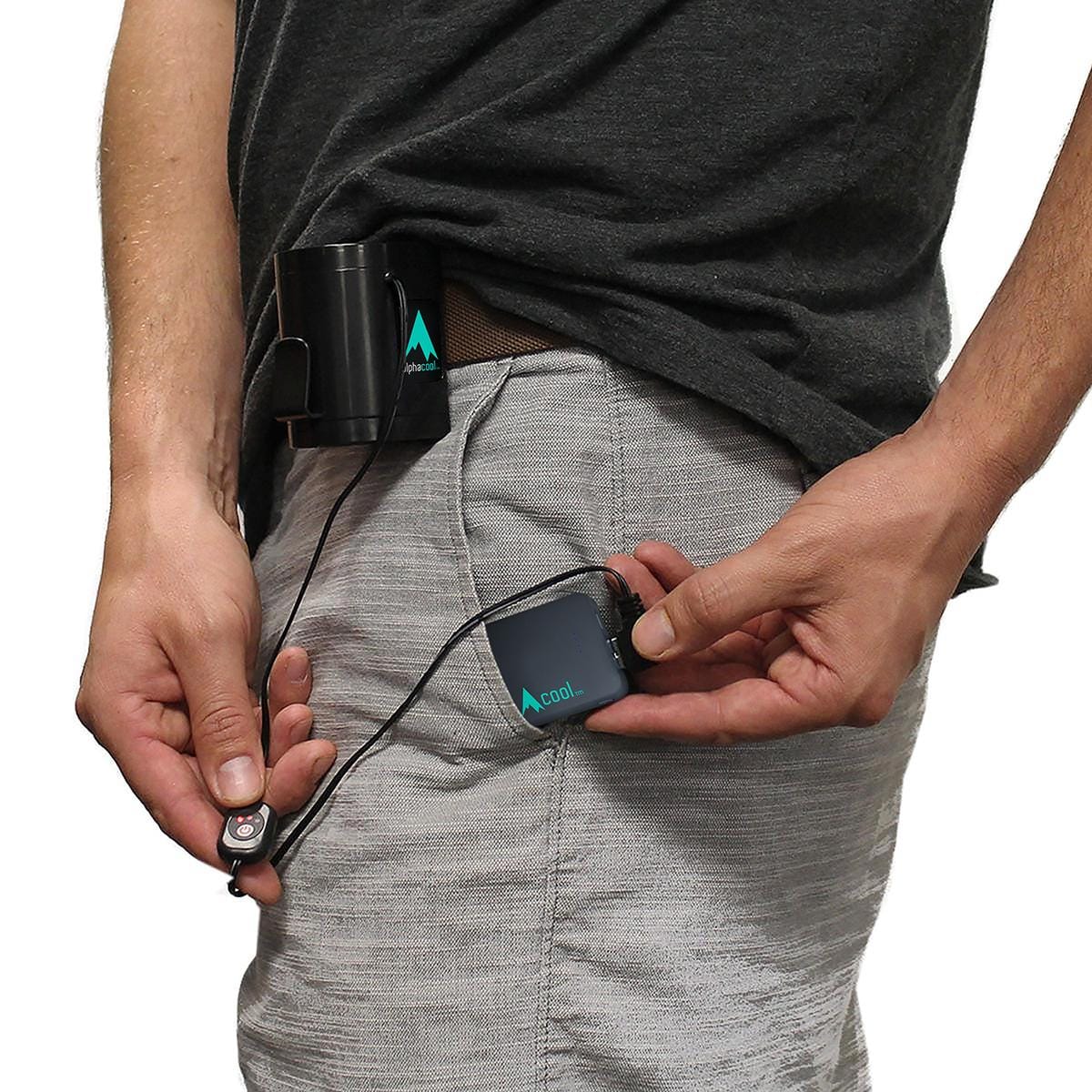 AlphaCool Portable Clip On Belt Fan