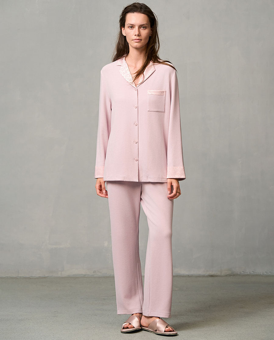 Aimer Long-sleeved Pajama Set