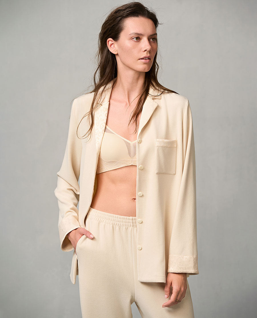 Aimer Long-sleeved Pajama Set