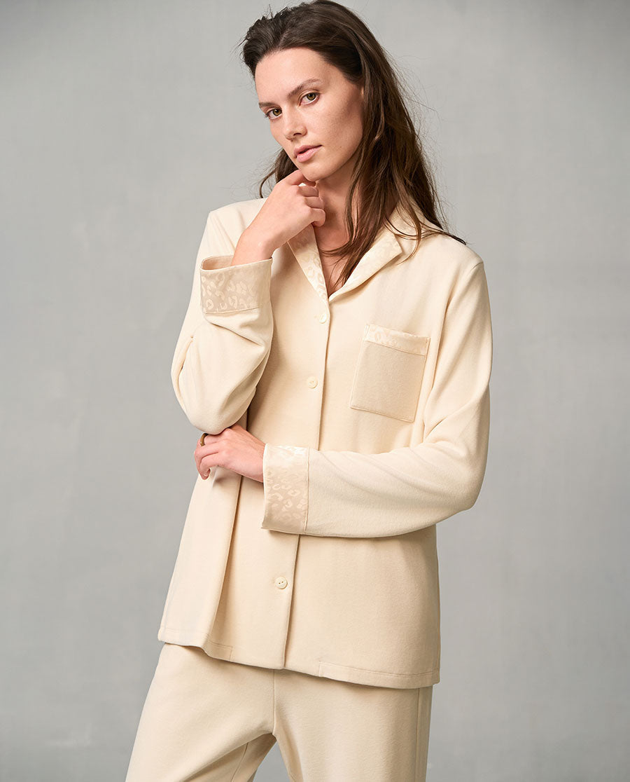 Aimer Long-sleeved Pajama Set