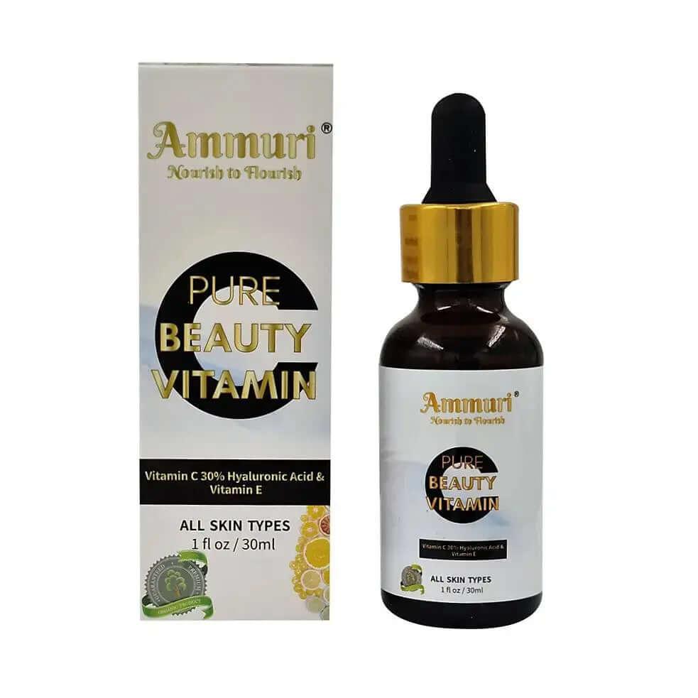 Ammuri Vitamin C Brightening Serum – Anti-Aging Dark Spot Treatment 30ml