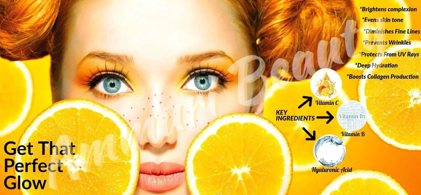 Ammuri Vitamin C Brightening Serum – Anti-Aging Dark Spot Treatment 30ml