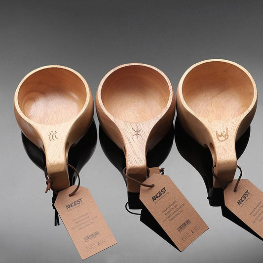 Ancest Bushcraft Wooden Coffee Cup