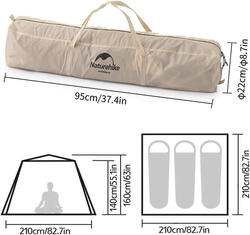 Naturehike Ango 3 Pop-up Tent