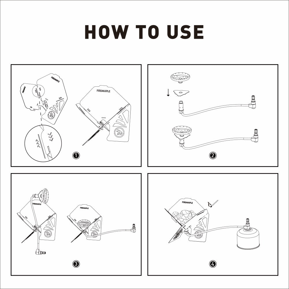 Antarcti Gas Fire Pit