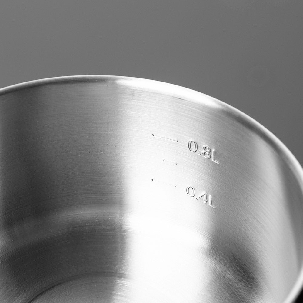 Antarcti Pot 1.5L/0.8L Stainless Steel Cookware