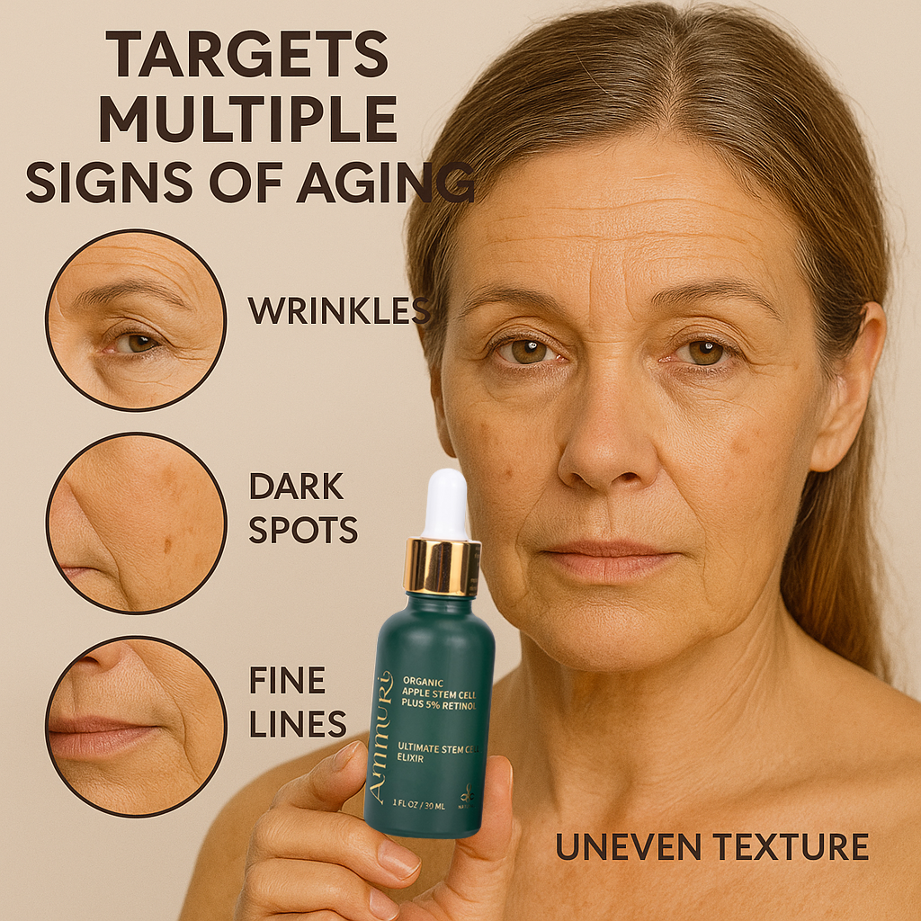 Apple Stem Cell Retinol 5 Serum – Anti-Ageing & Skin Renewal 30ml