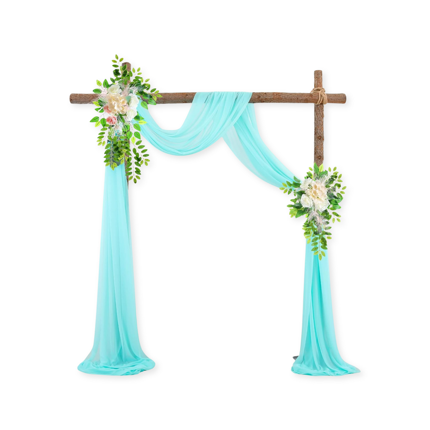 Chiffon Wedding Arbor Drape Rental