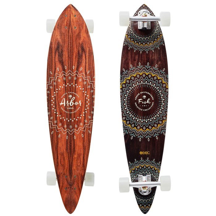 Arbor Fish Solstice B4BC 37 Complete Longboard - 8.375"