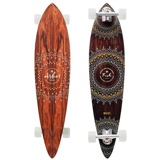Arbor Fish Solstice B4BC 37 Complete Longboard - 8.375"
